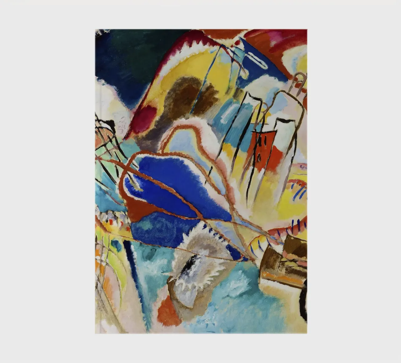 Kandinsky: Improvisation 30 - Abstract Expressionism, Avant- notebook by NorwesClub