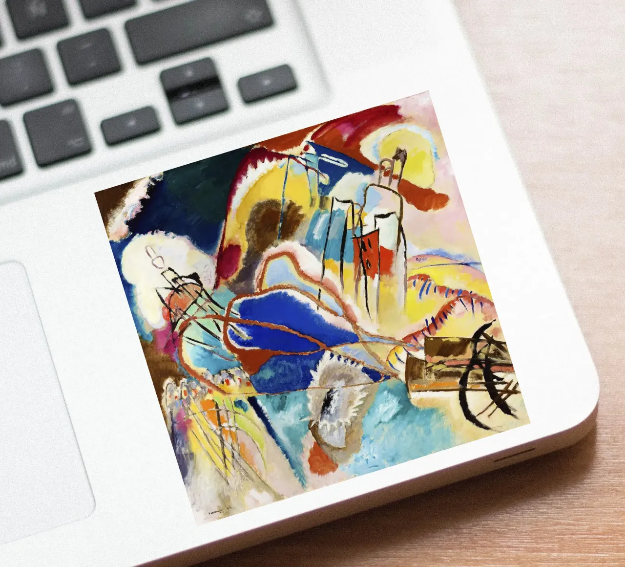 Kandinsky: Improvisation 30 - Abstract Expressionism, Avant- sticker by NorwesClub