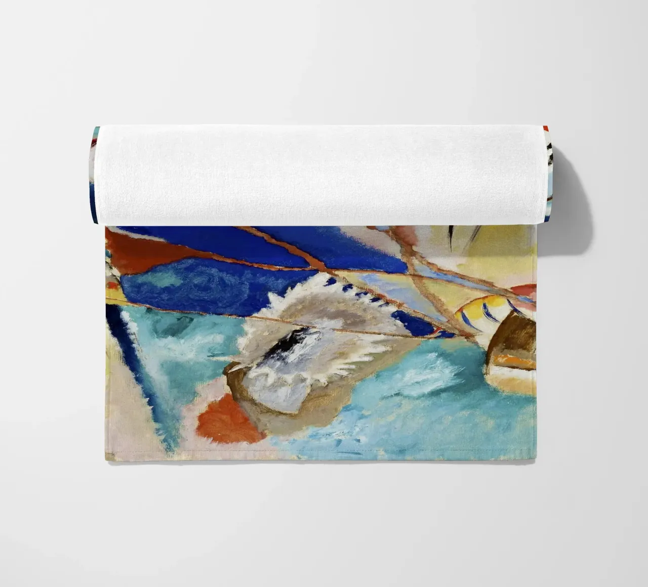 Kandinsky: Improvisation 30 - Abstract Expressionism, Avant- beach towel by NorwesClub