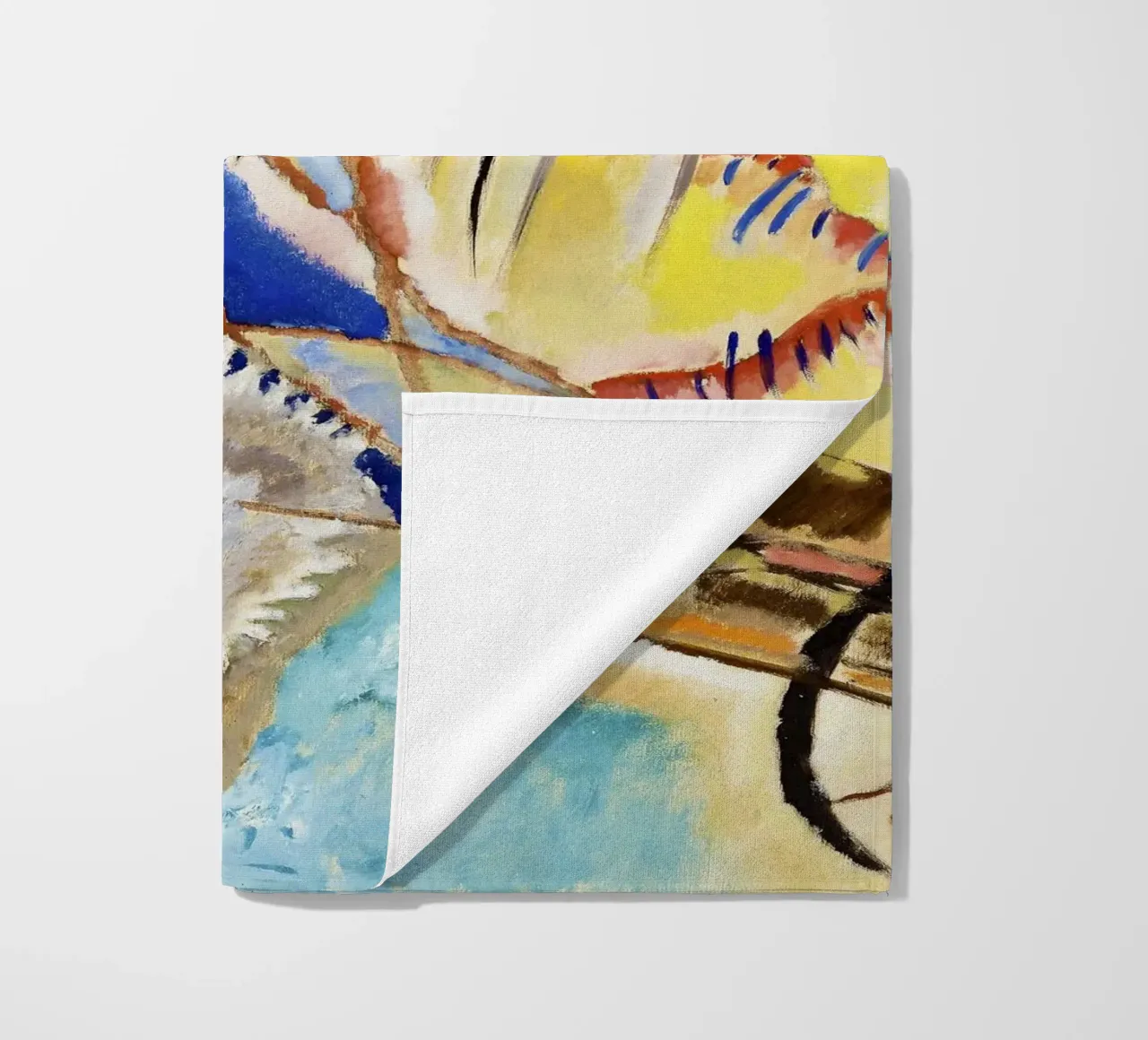 Kandinsky: Improvisation 30 - Abstract Expressionism, Avant- beach towel by NorwesClub