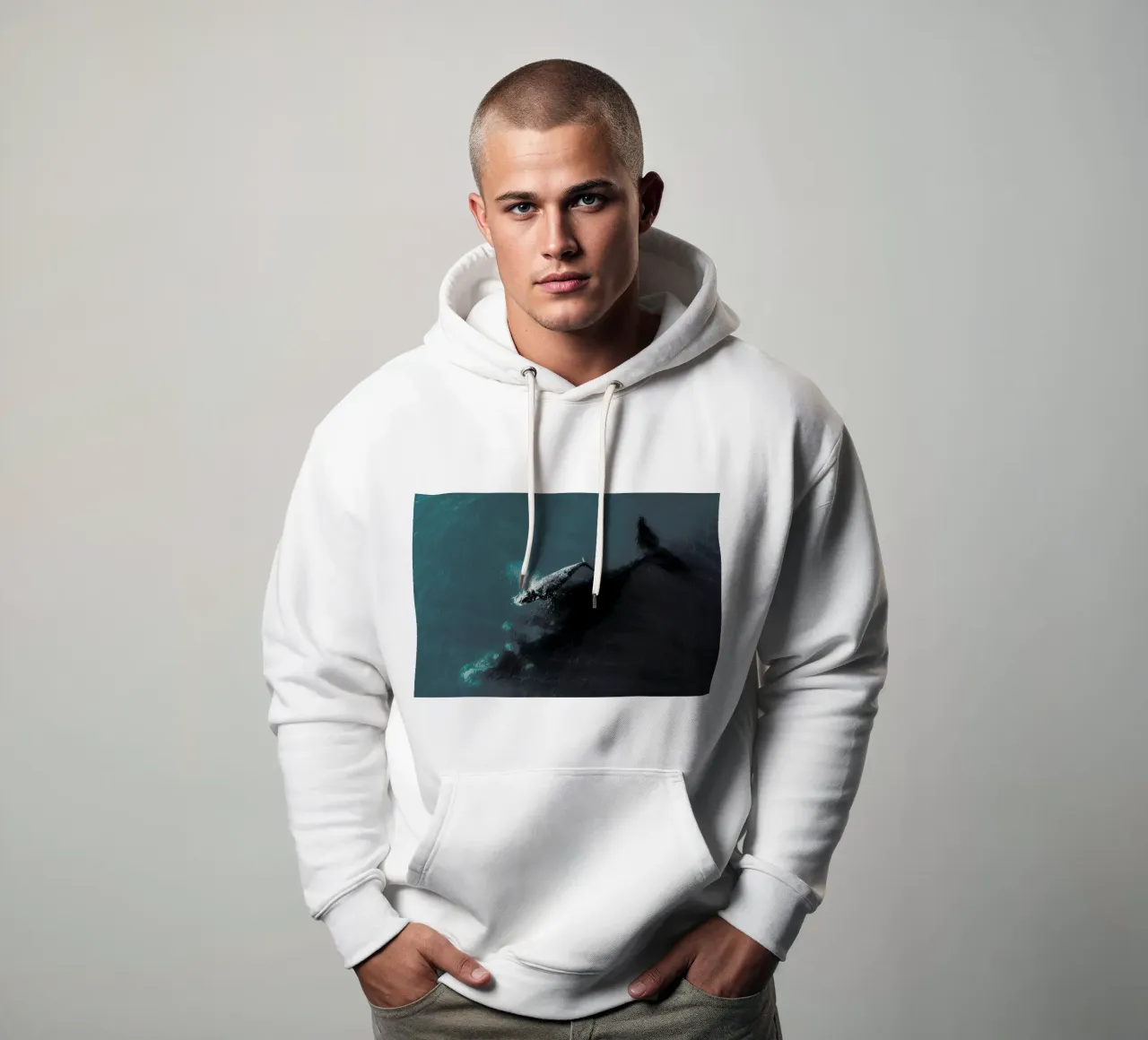 Where You Go, I Follow @KevinZaouali felpa con cappuccio da EyeEm Mobile GmbH