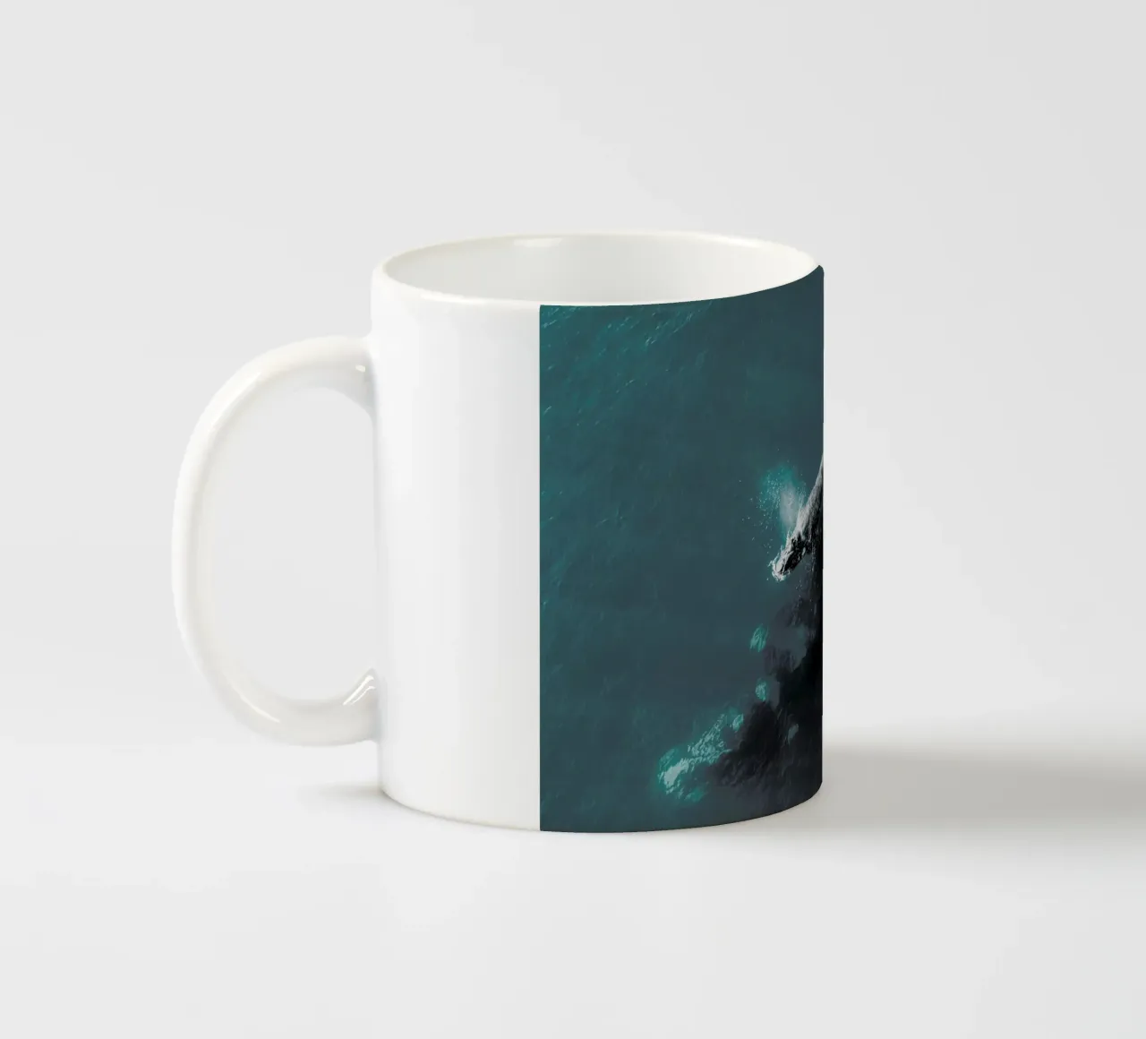 Where You Go, I Follow @KevinZaouali tazza in ceramica da EyeEm Mobile GmbH