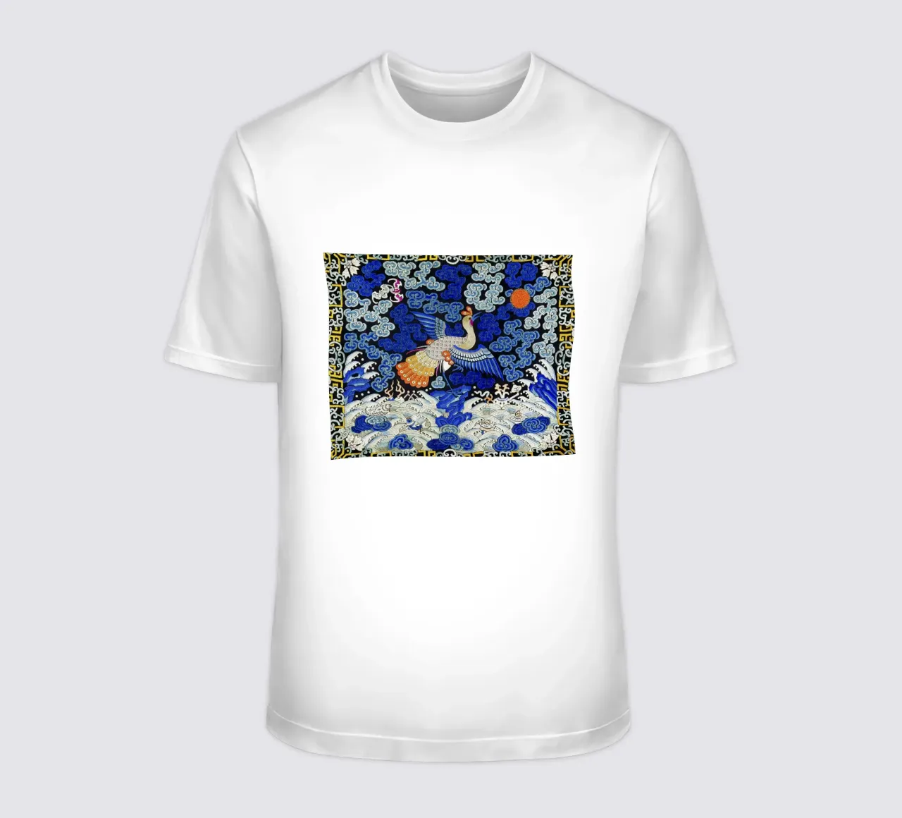 Chinesisches Rangabzeichen: Phönixkranich - Kaiserliche Kunst, Qing-Dynastie T-Shirt von NorwesClub