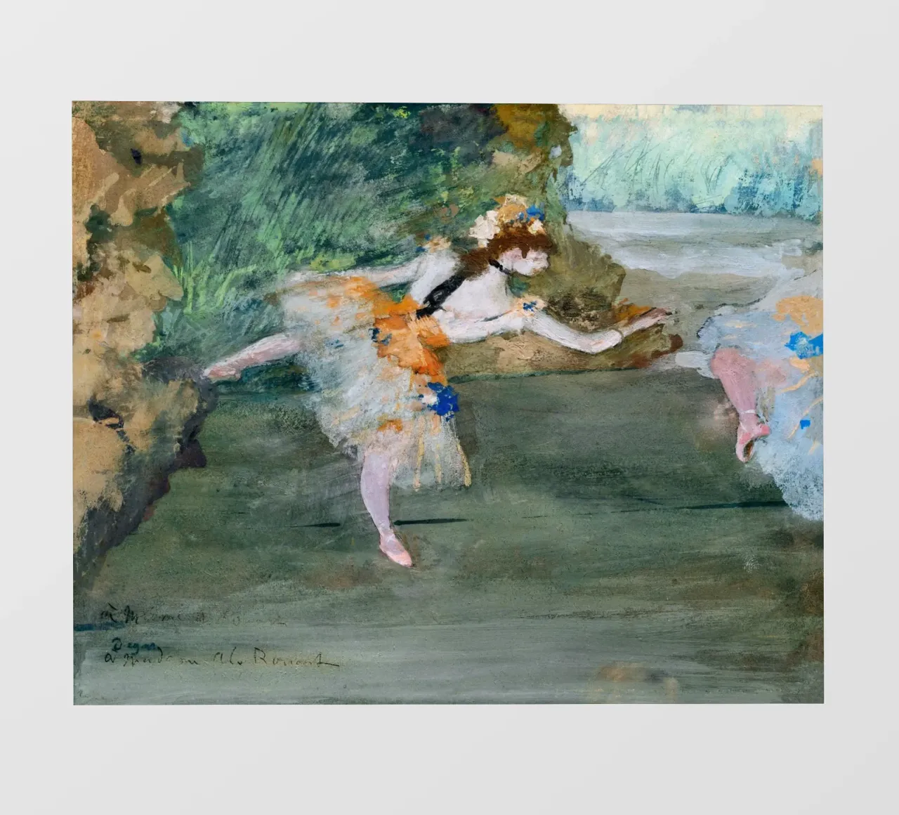 Degas: Dancer Onstage - Impressionism, Ballet Art, Movement, pvc cover by NorwesClub