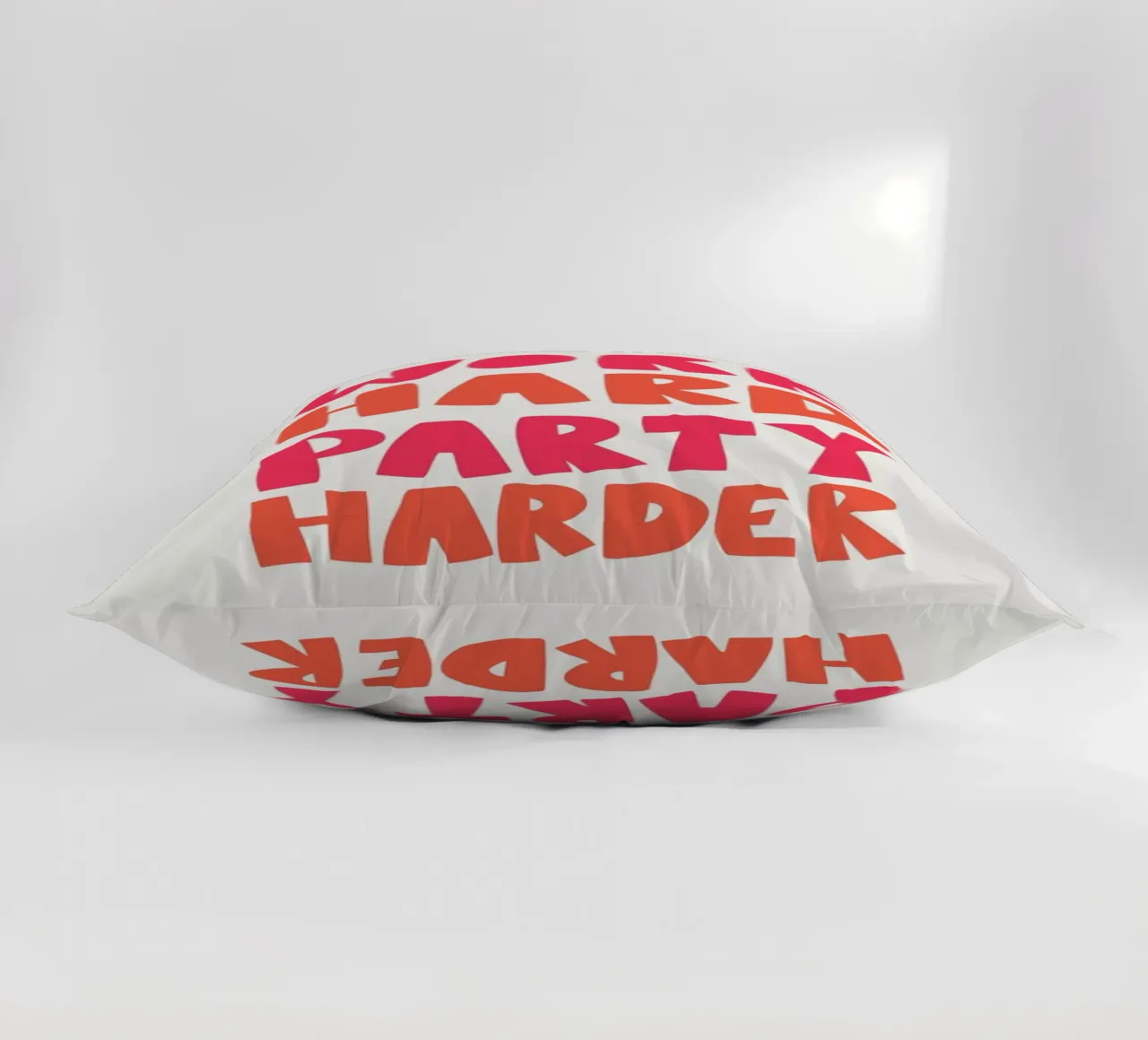 Work hard party harder cuscino da Pure