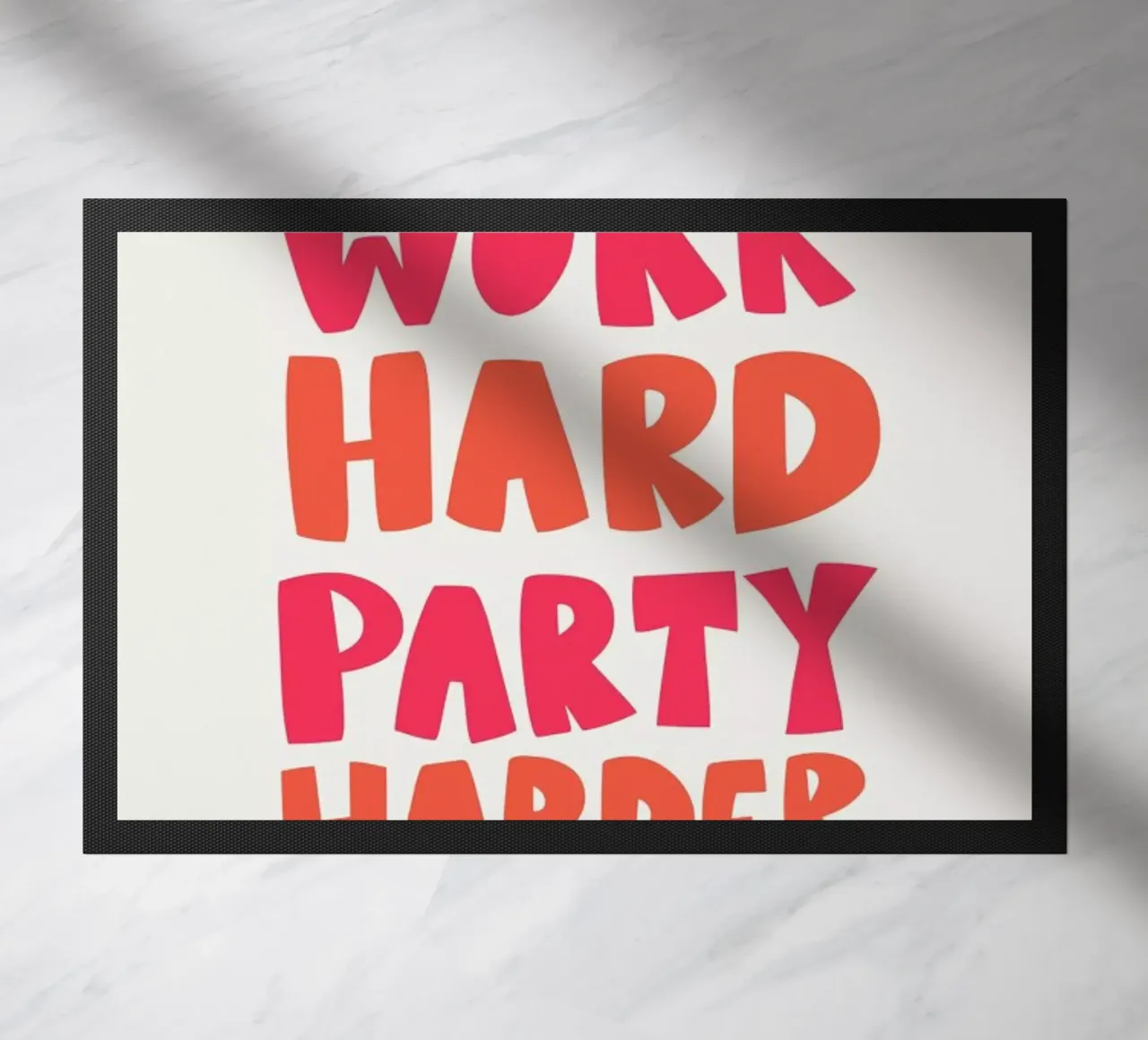 Work hard party harder zerbino da Pure
