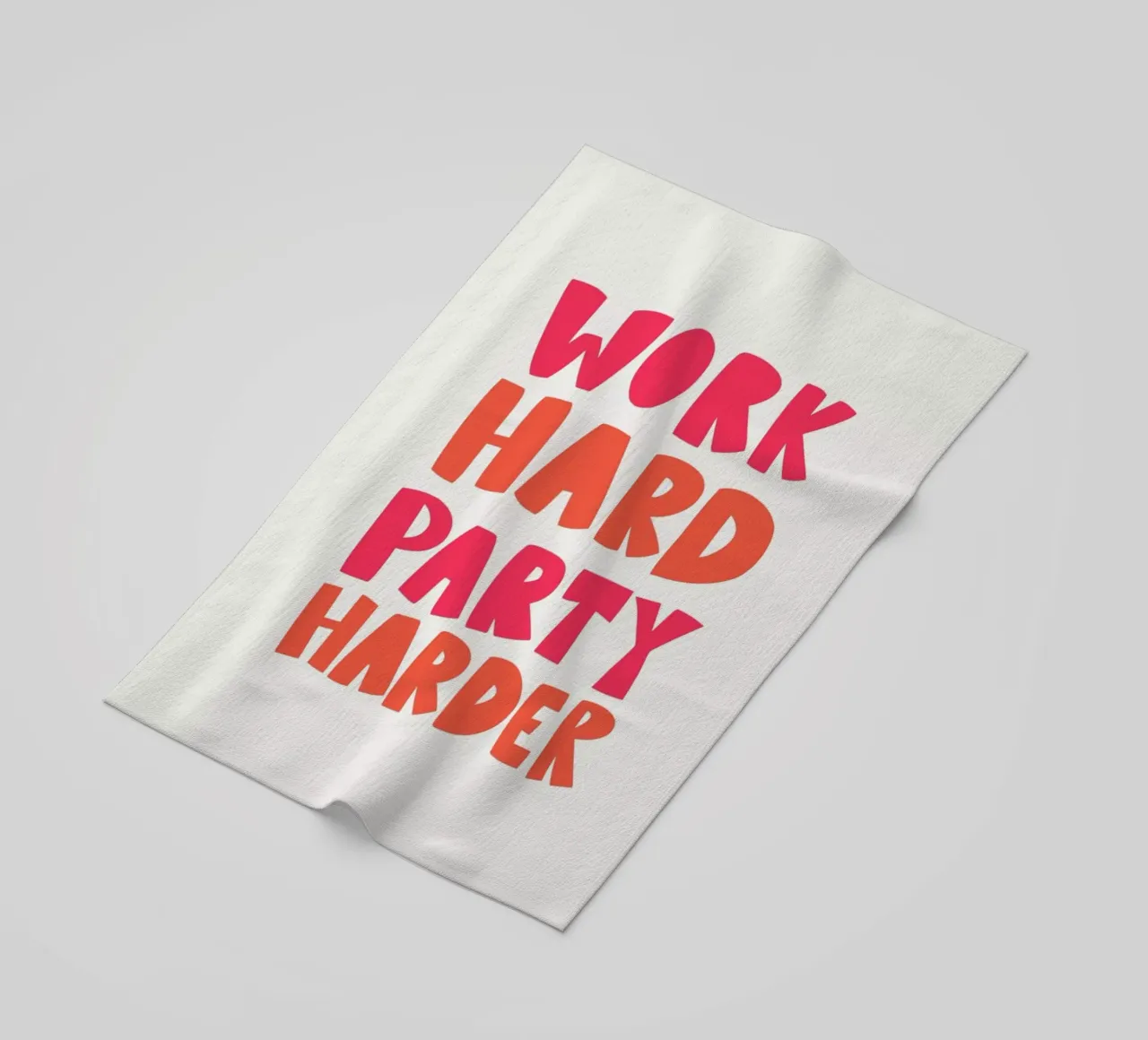 Work hard party harder telo mare da Pure