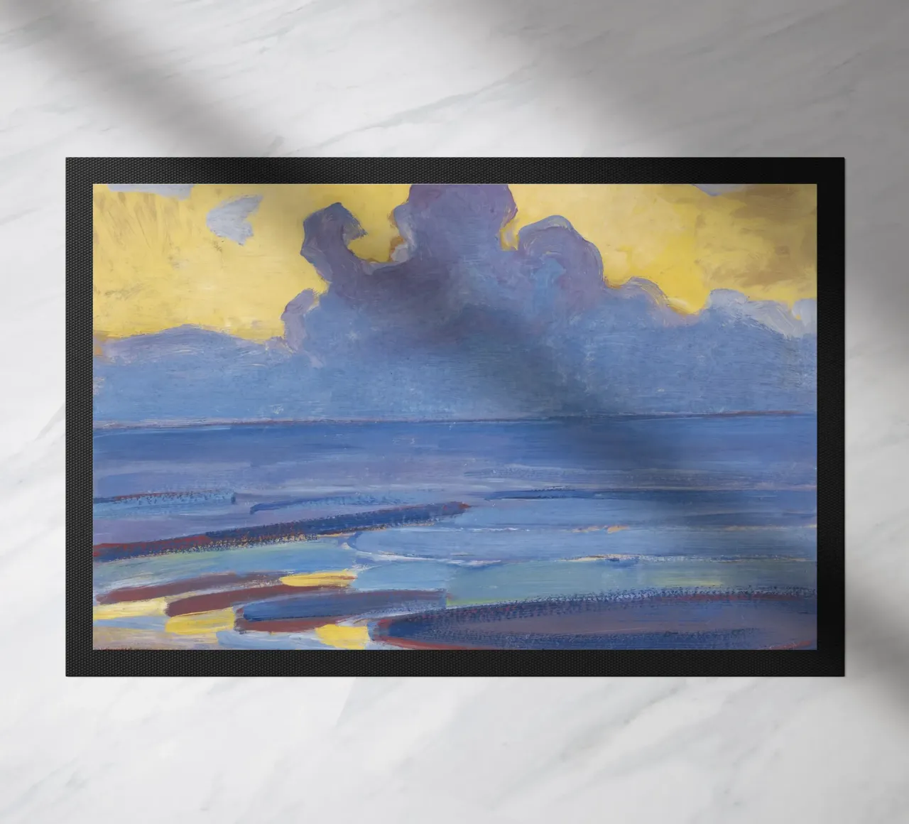Piet Mondrian - "In riva al mare" - Luminoso paesaggio modernista zerbino da NorwesClub