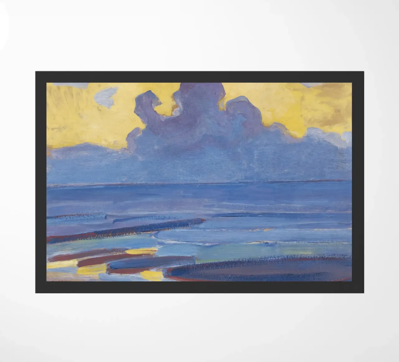 Piet Mondrian - "In riva al mare" - Luminoso paesaggio modernista zerbino da NorwesClub