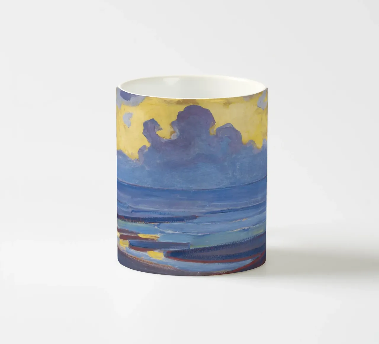 Piet Mondrian - "In riva al mare" - Luminoso paesaggio modernista tazza in ceramica da NorwesClub