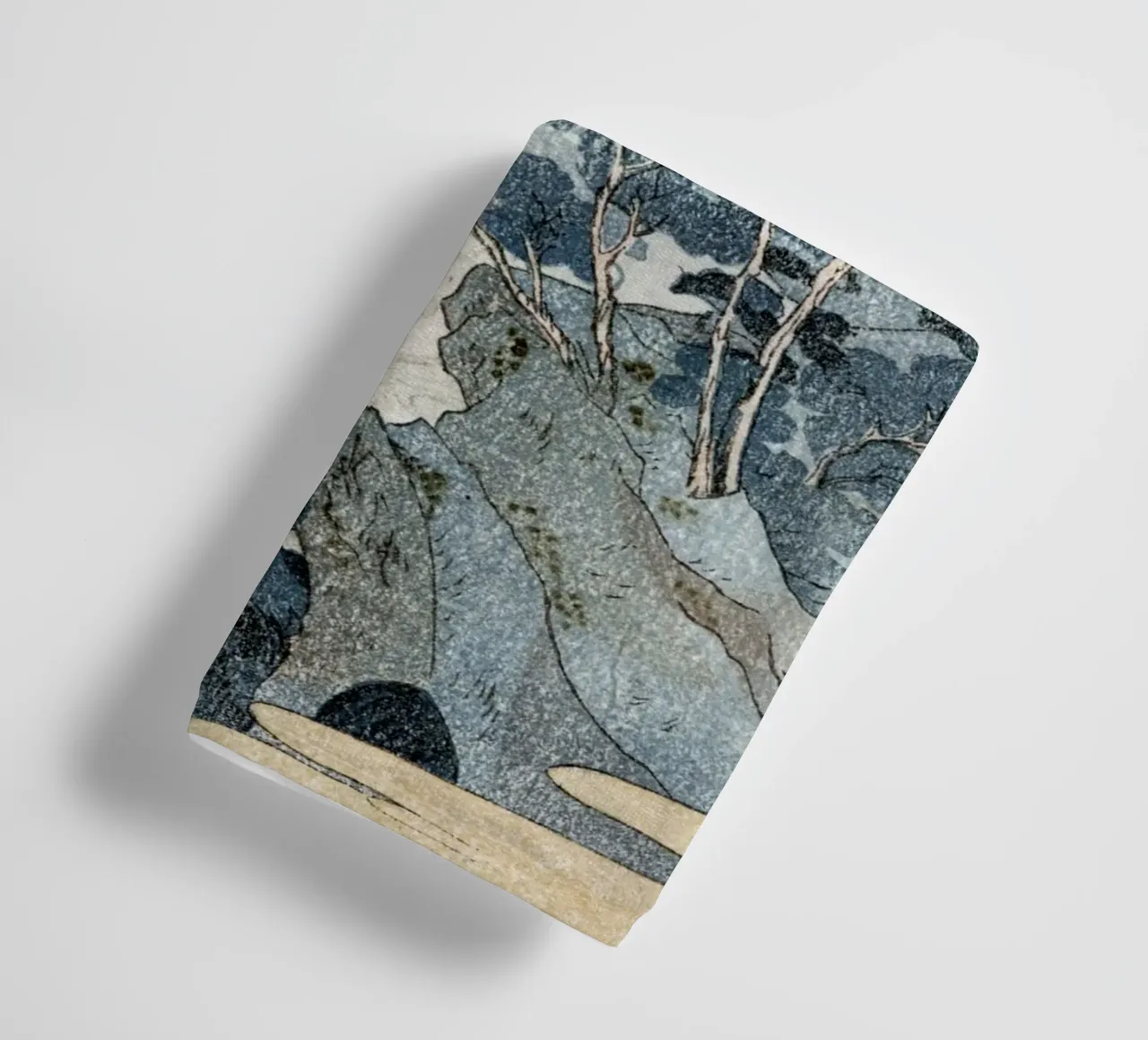 Utagawa Kuniyoshi - Paesaggio Ukiyo-e del Monte Fuji - Giapponese asciugamano da bagno da NorwesClub