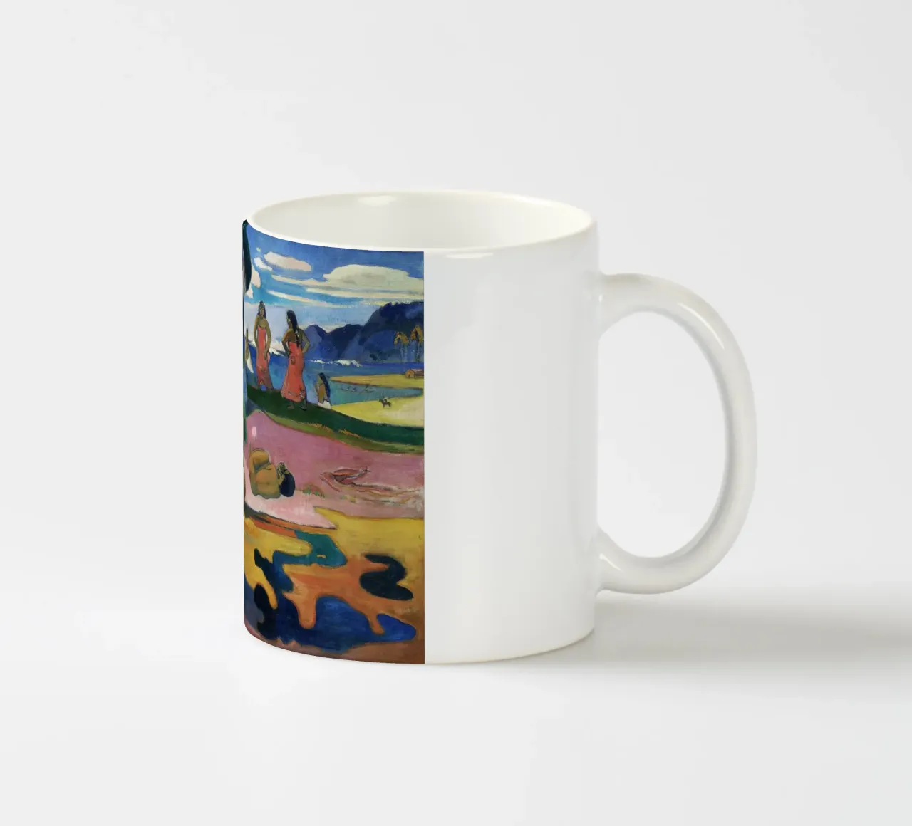 Paul Gauguin - Primitivist "Mahana no Atua" - Exotisch Tahiti keramische mok van NorwesClub