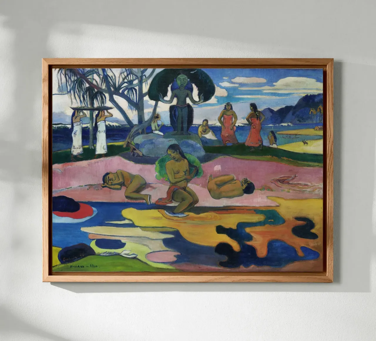 Paul Gauguin - Primitivista "Mahana no Atua" - Tahiti esotica pannello forex da NorwesClub