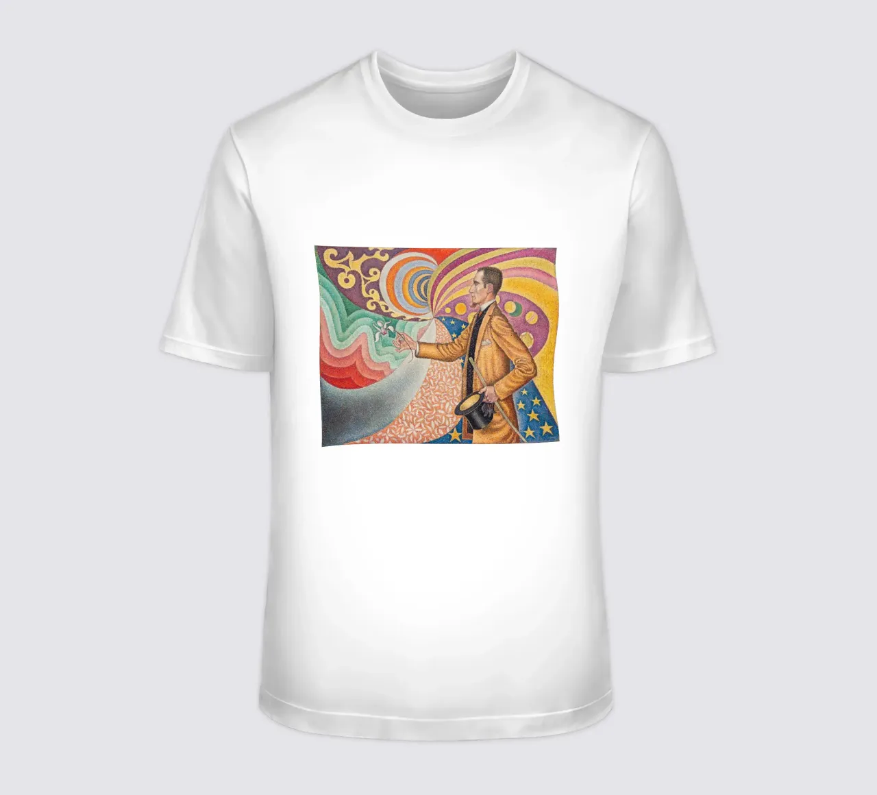Paul Signac - Pointillist Félix Fénéon Porträt - Neo-Impres T-Shirt von NorwesClub