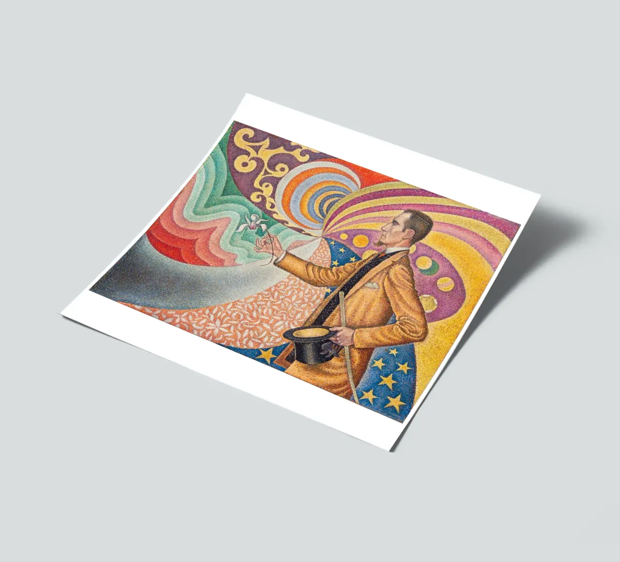 Paul Signac - Pointillist Félix Fénéon Porträt - Neo-Impres Stickerbogen von NorwesClub