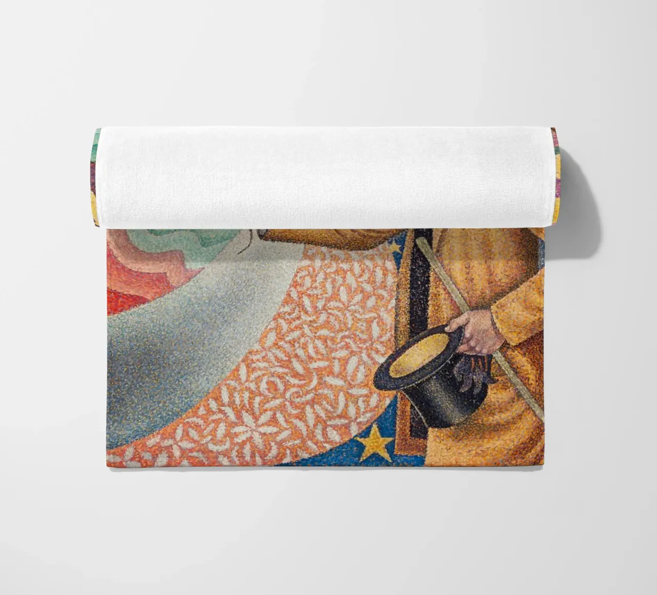 Paul Signac - Pointillist Félix Fénéon Porträt - Neo-Impres Strandtuch von NorwesClub