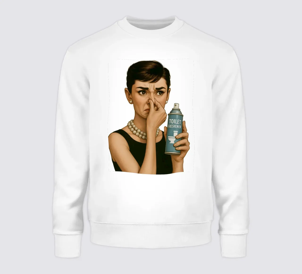 BAGNO AUDREY HEPBURN felpa da ARTOMATIC
