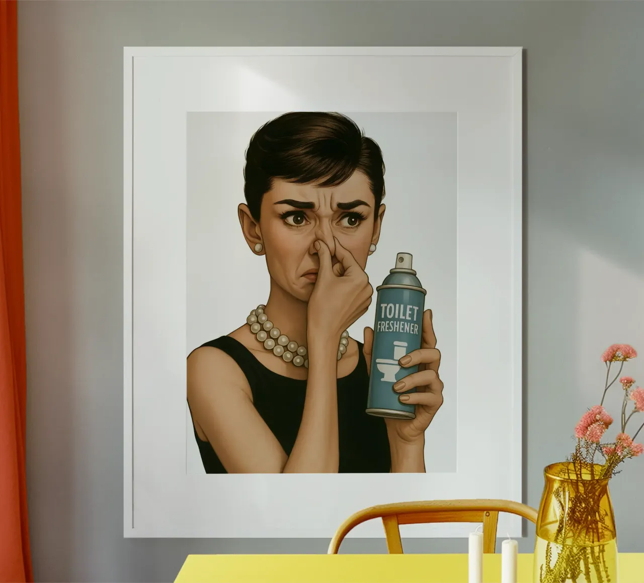 BAGNO AUDREY HEPBURN poster da ARTOMATIC