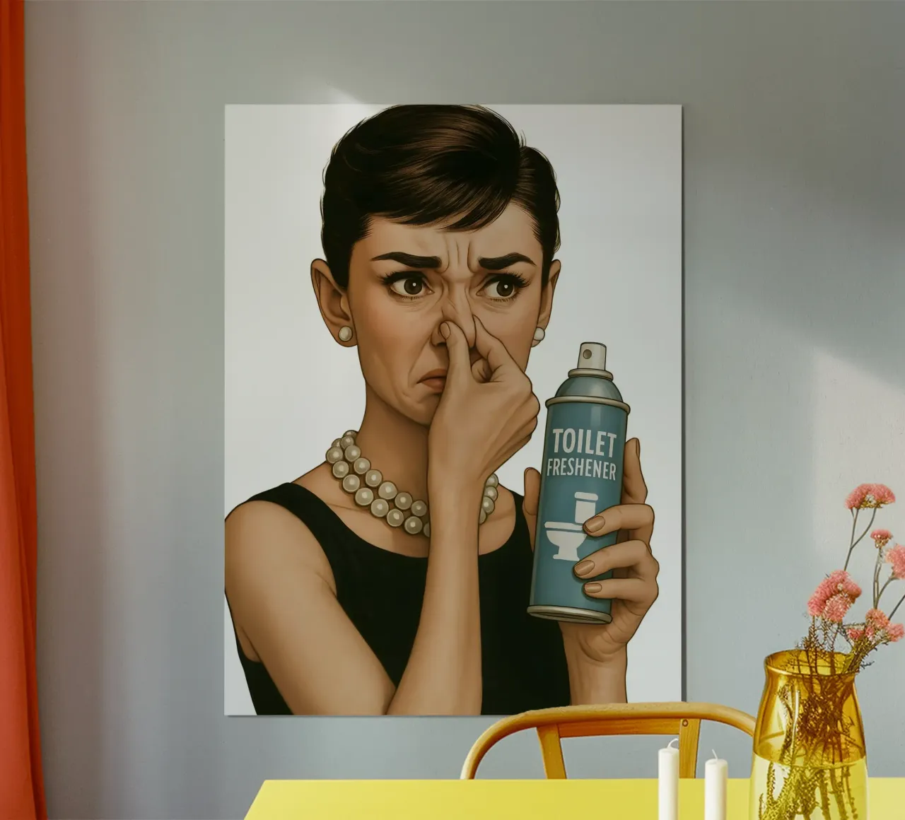 BAGNO AUDREY HEPBURN poster da ARTOMATIC