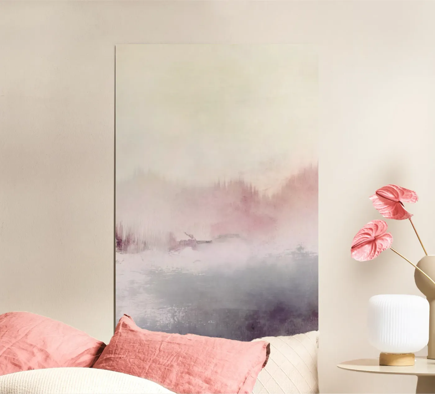 Misty Lake poster da Dan Hobday