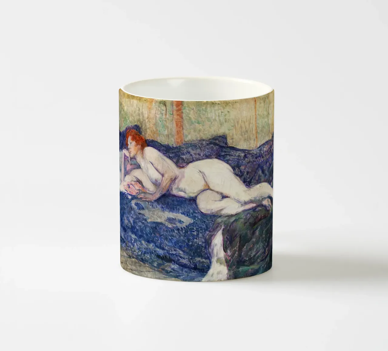 Toulouse-Lautrec: Post-Impressionist Nude & Bohemian Allure ceramic mug by NorwesClub