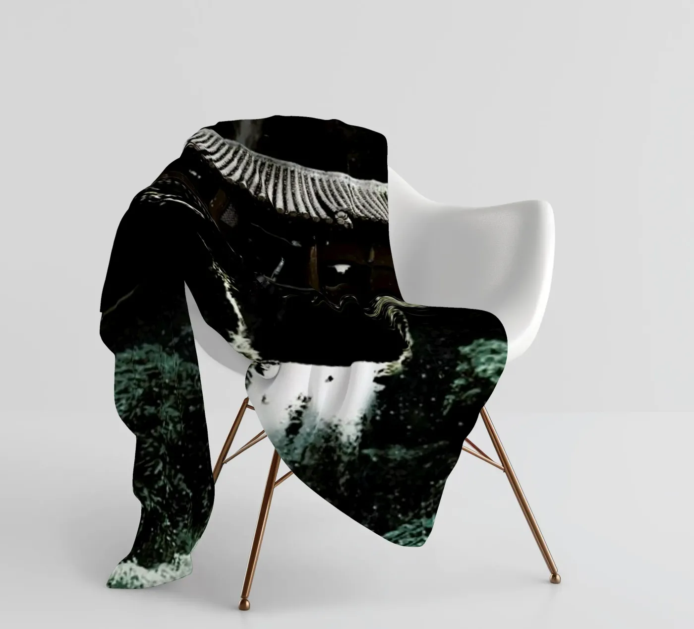 Deeply Disturbed fleecedeken van Design by Soph