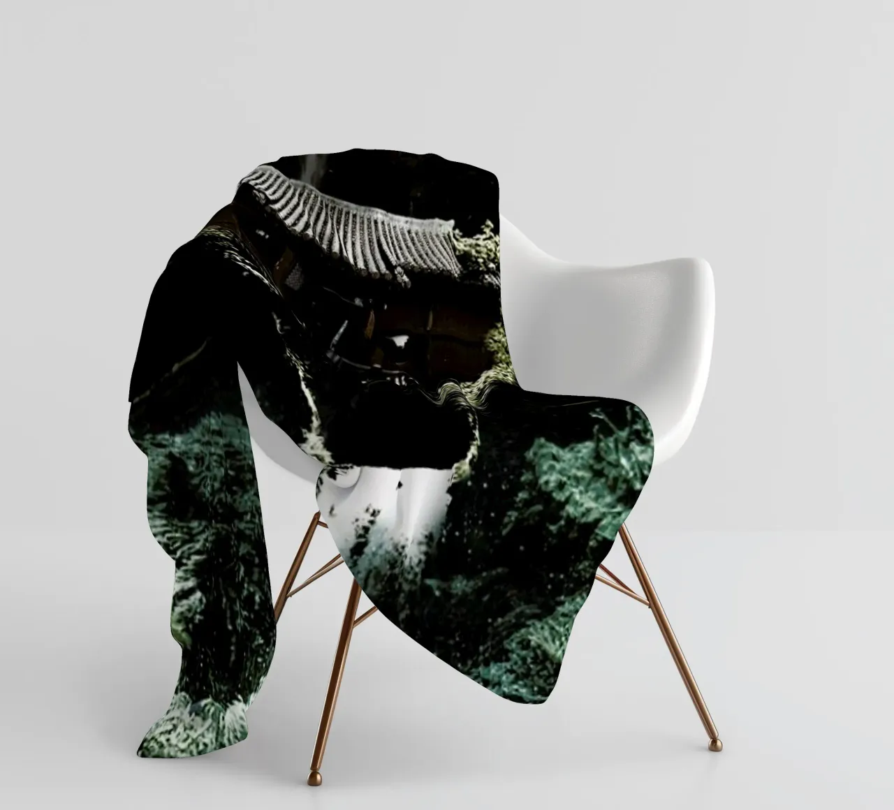 Deeply Disturbed coperta in pile da Design by Soph