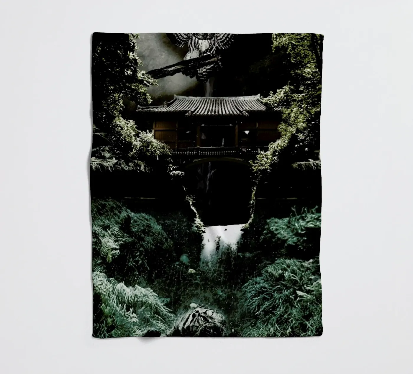 Deeply Disturbed fleecedeken van Design by Soph