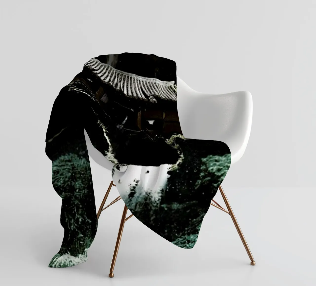 Deeply Disturbed coperta in pile da Design by Soph