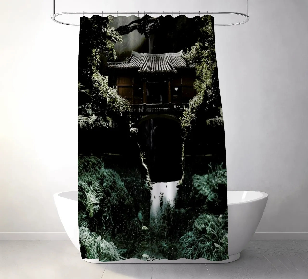 Deeply Disturbed tenda da doccia da Design by Soph
