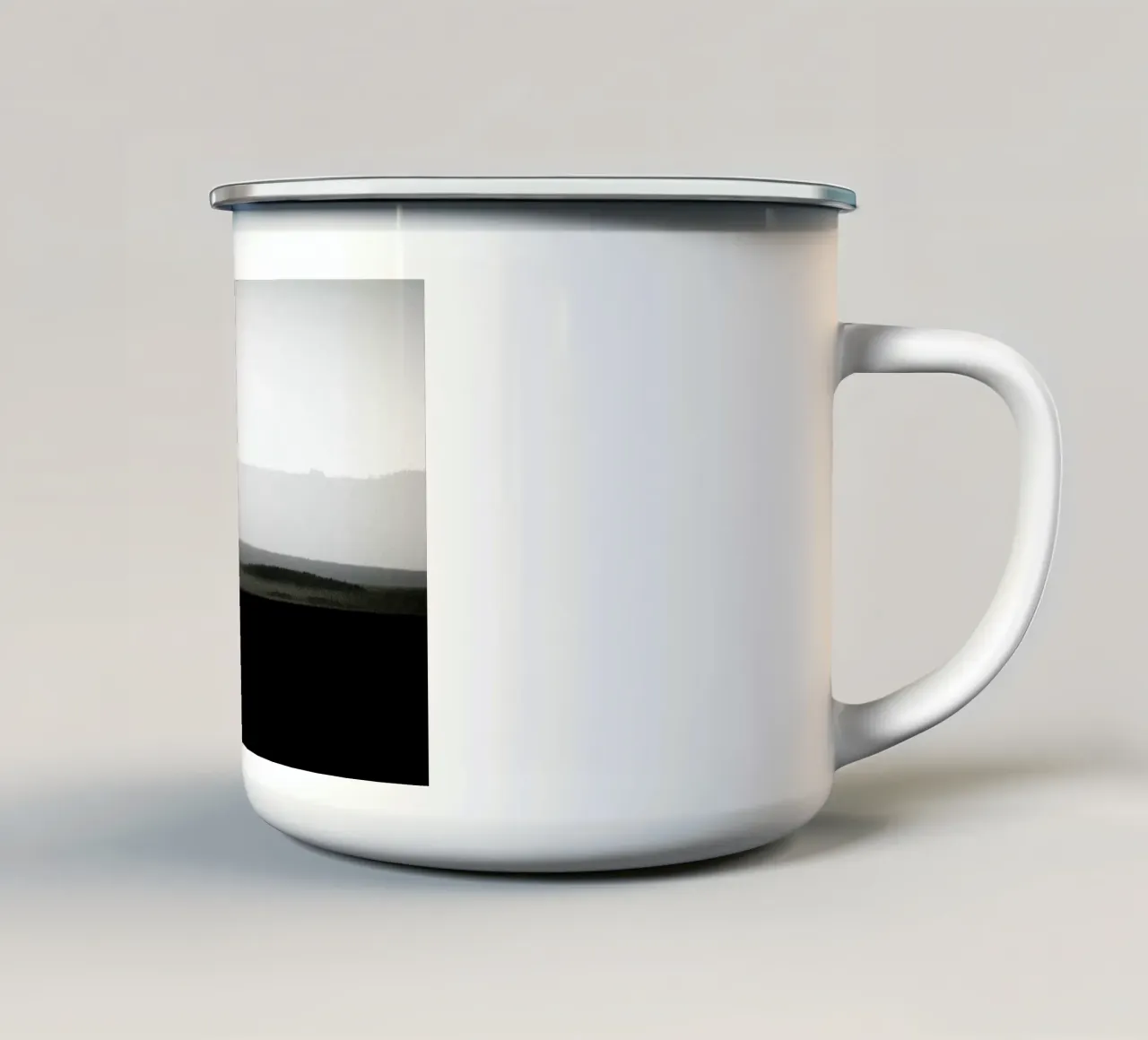 The Sole Tree taza de esmalte de METROPOLIS