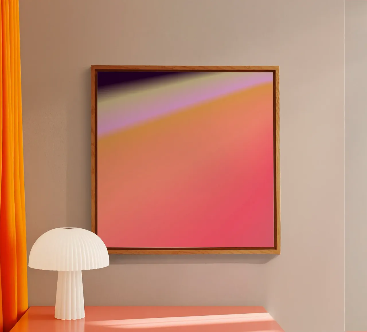 DEVA'S DEVOTON plexiglass con Cornice Artbox da ÂME LIBRE STUDIO