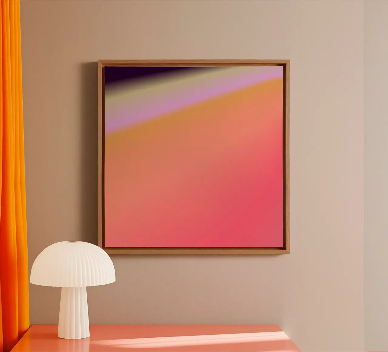 DEVA'S DEVOTON tela con Cornice a cassetta da ÂME LIBRE STUDIO