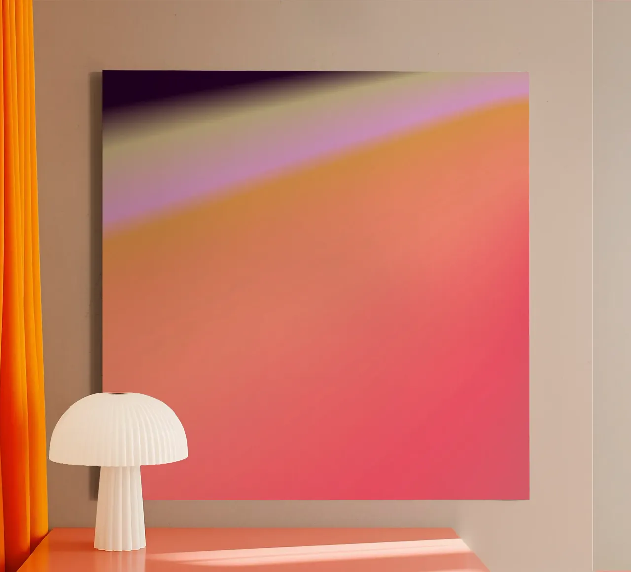 DEVA'S DEVOTON tela con Cornice a cassetta da ÂME LIBRE STUDIO