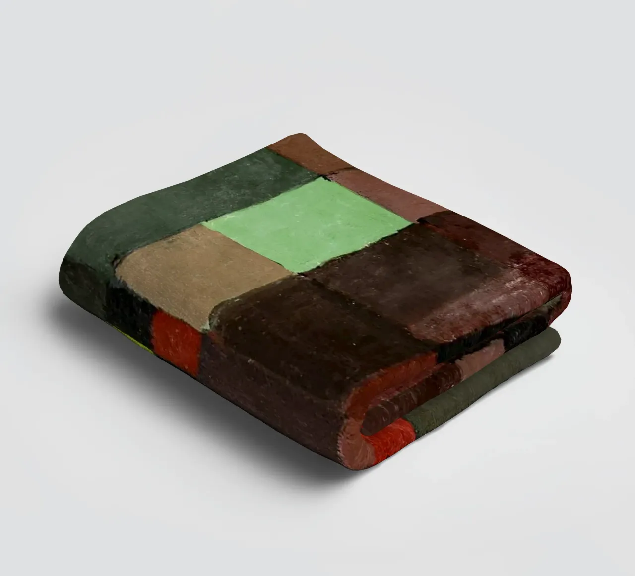 Paul Klee's Abstract Architecture: Bauhaus Grid Art Print towel by NorwesClub