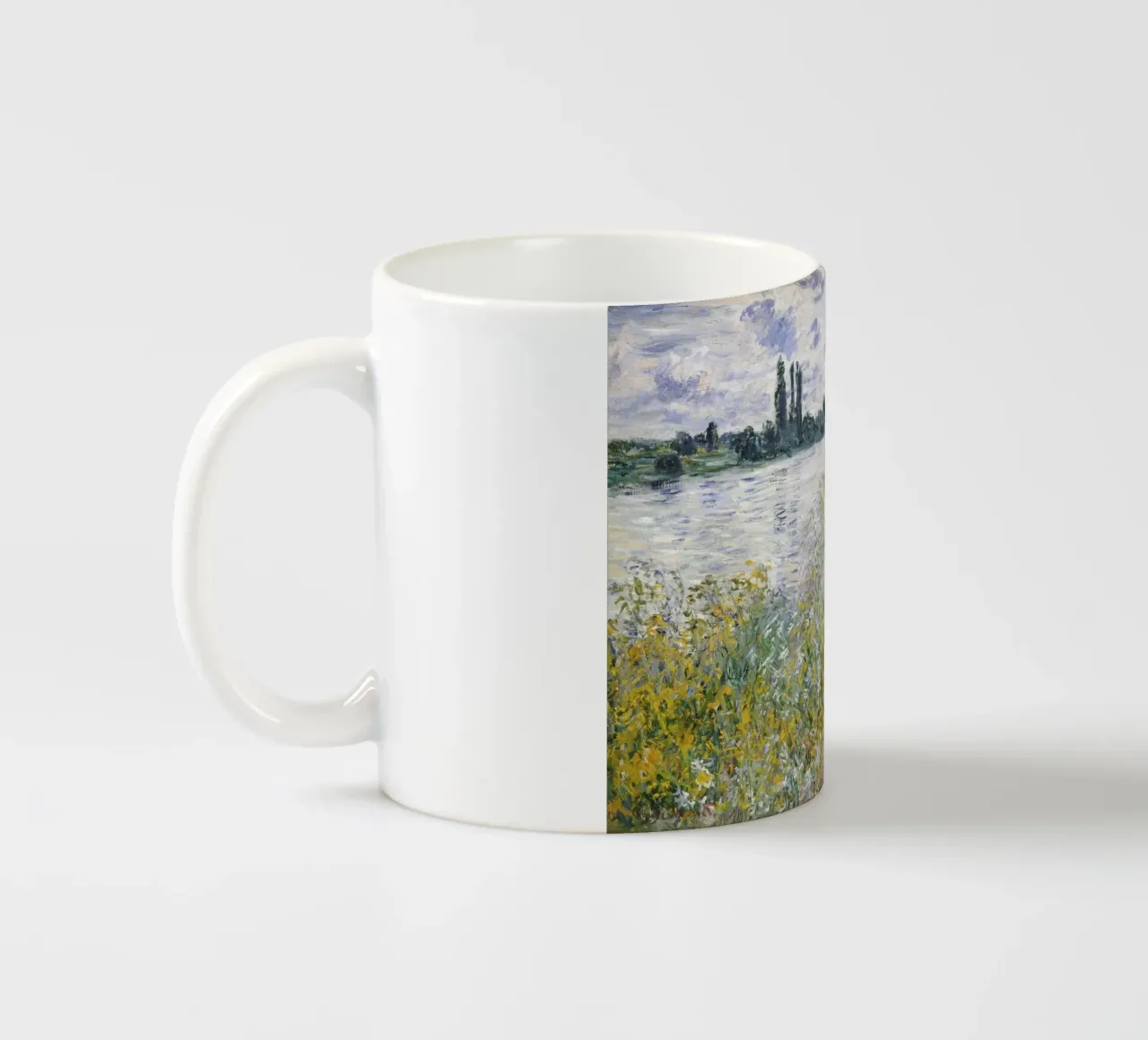 Claude Monet - Isola dei fiori, Impressionismo, Paesaggio, Na tazza in ceramica da NorwesClub