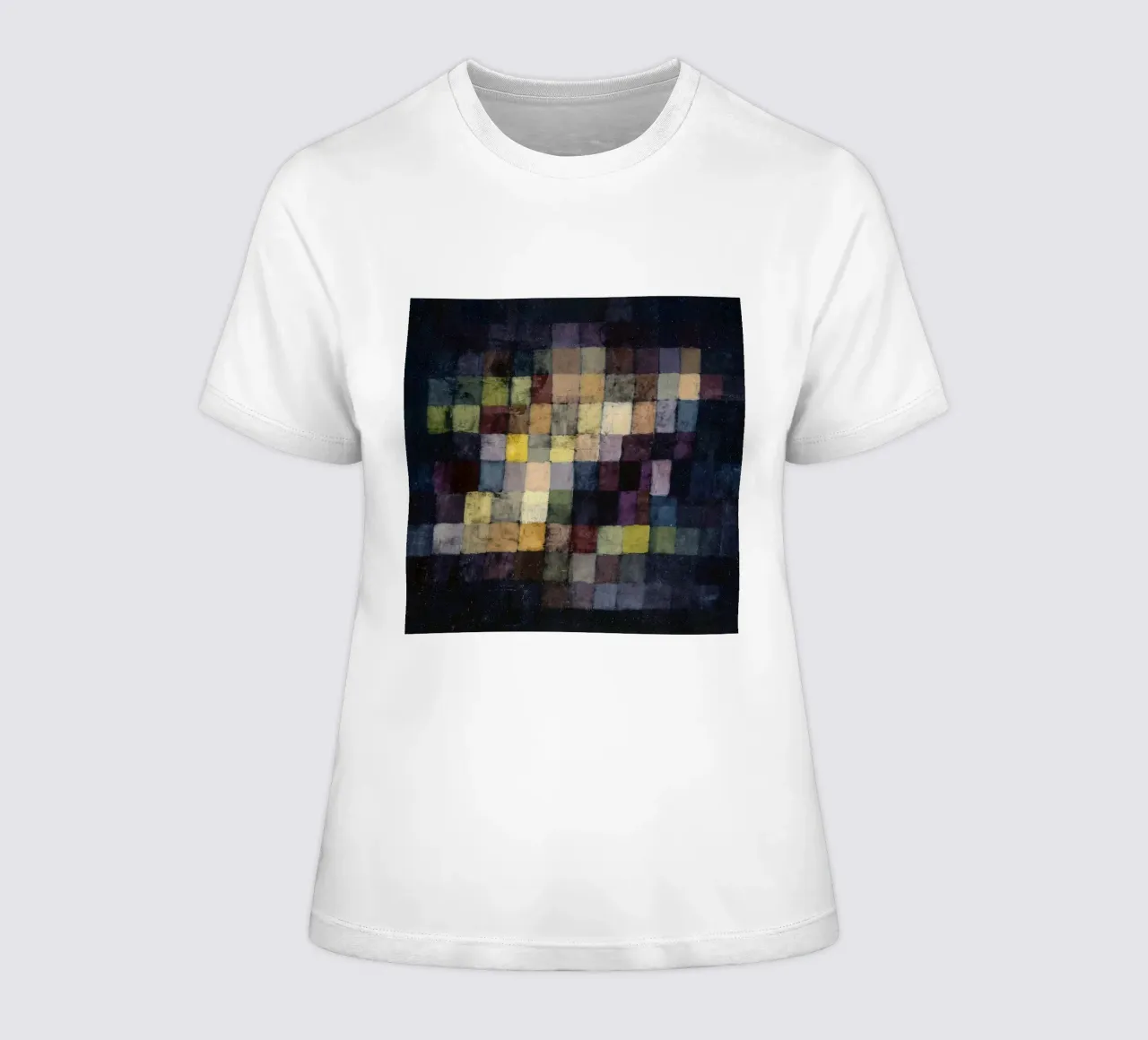 Paul Klee - Vieux son, Art abstrait, Cubisme, Modernisme, Géométrie t-shirt ajusté pour femmes de NorwesClub
