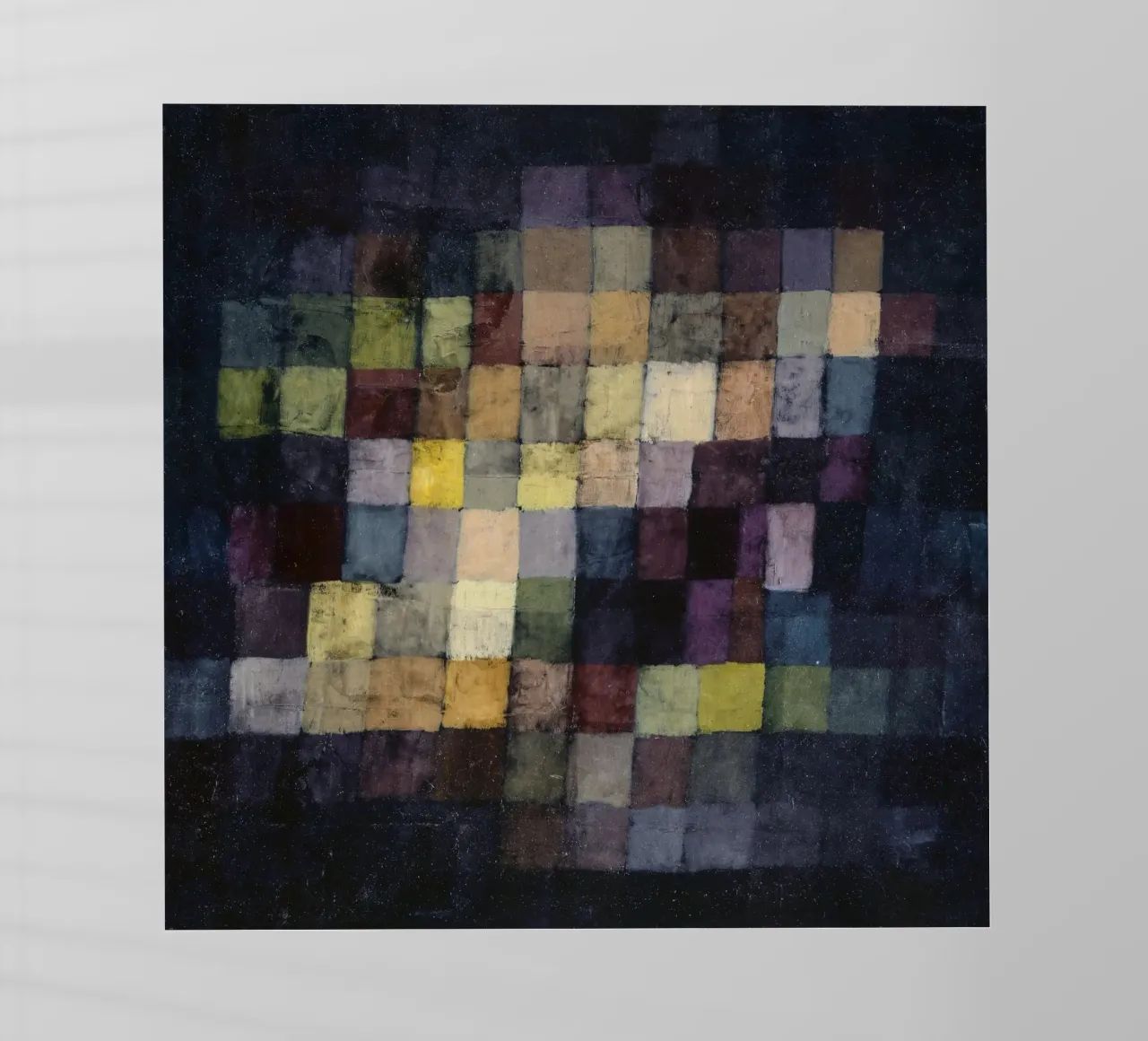 Paul Klee - Suono antico, Arte astratta, Cubismo, Modernismo, Geom. pellicola backlit da NorwesClub