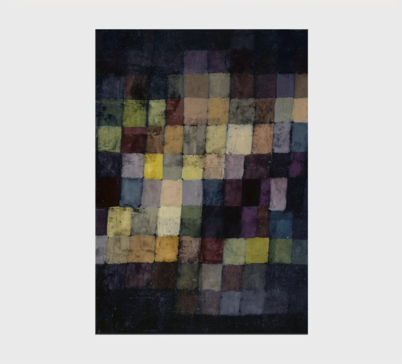 Paul Klee - Old Sound, Abstract Art, Cubism, Modernism, Geom notebook by NorwesClub