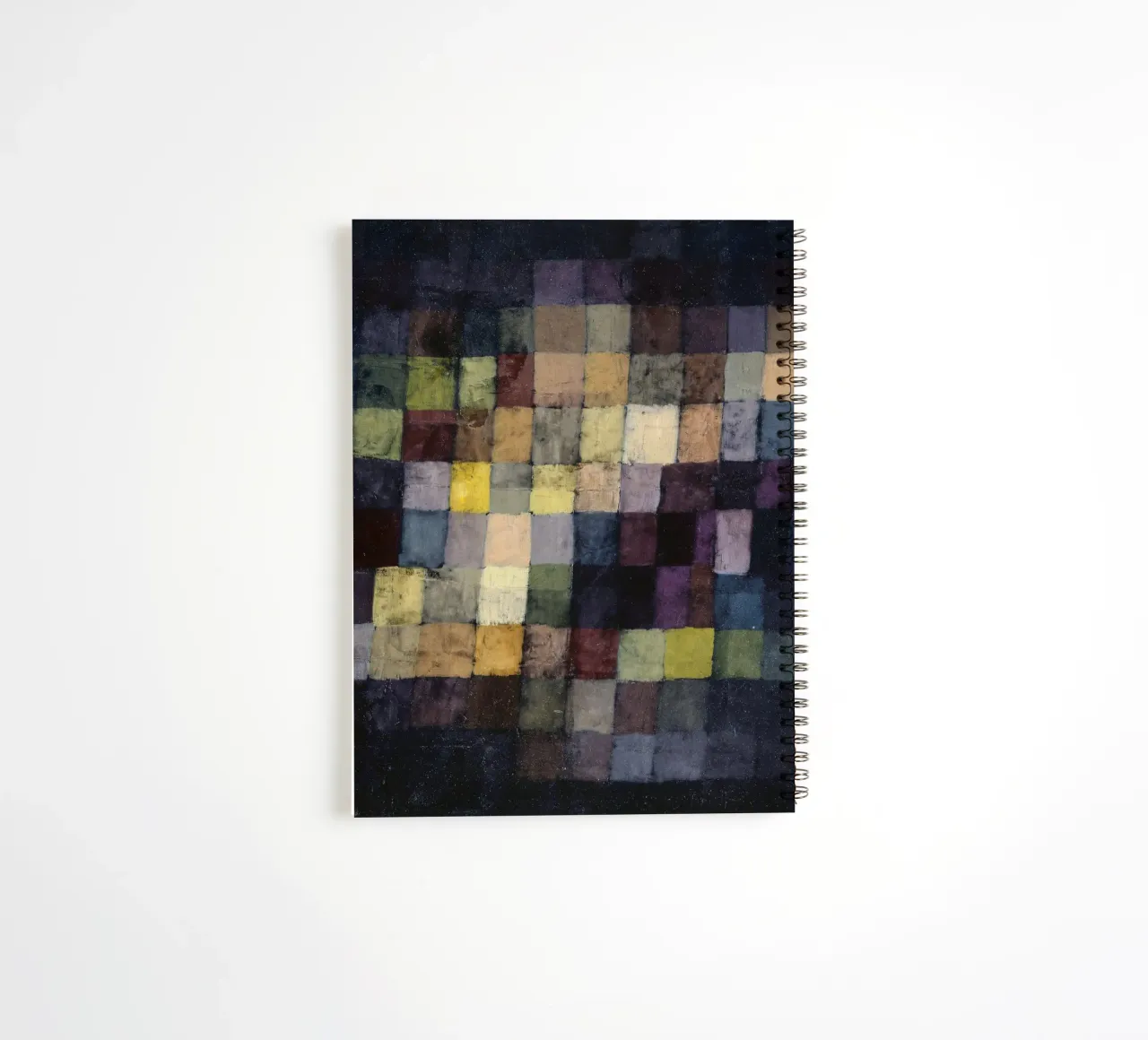 Paul Klee - Old Sound, Abstract Art, Cubism, Modernism, Geom spiral notebook by NorwesClub