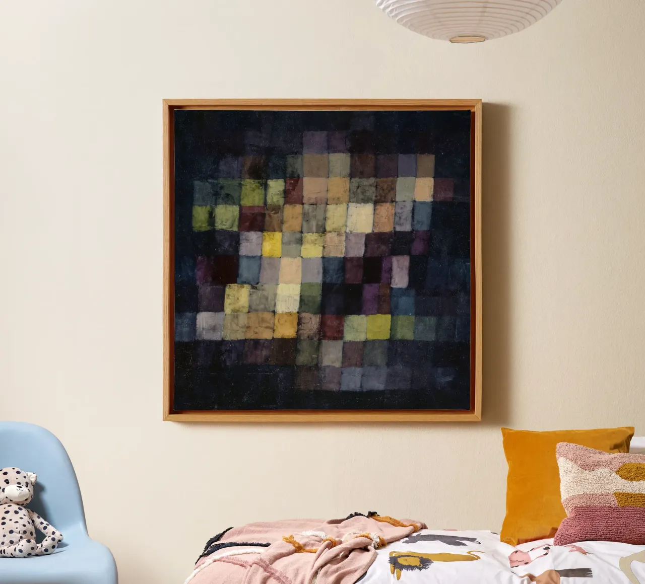 Paul Klee - Old Sound, Abstract Art, Cubism, Modernism, Geom canvas by NorwesClub