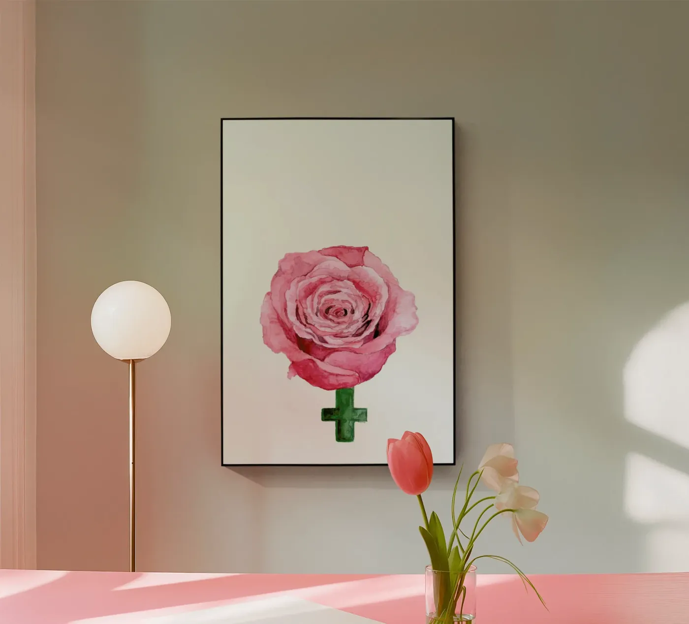 Fem-rose plexiglass da Ctoft
