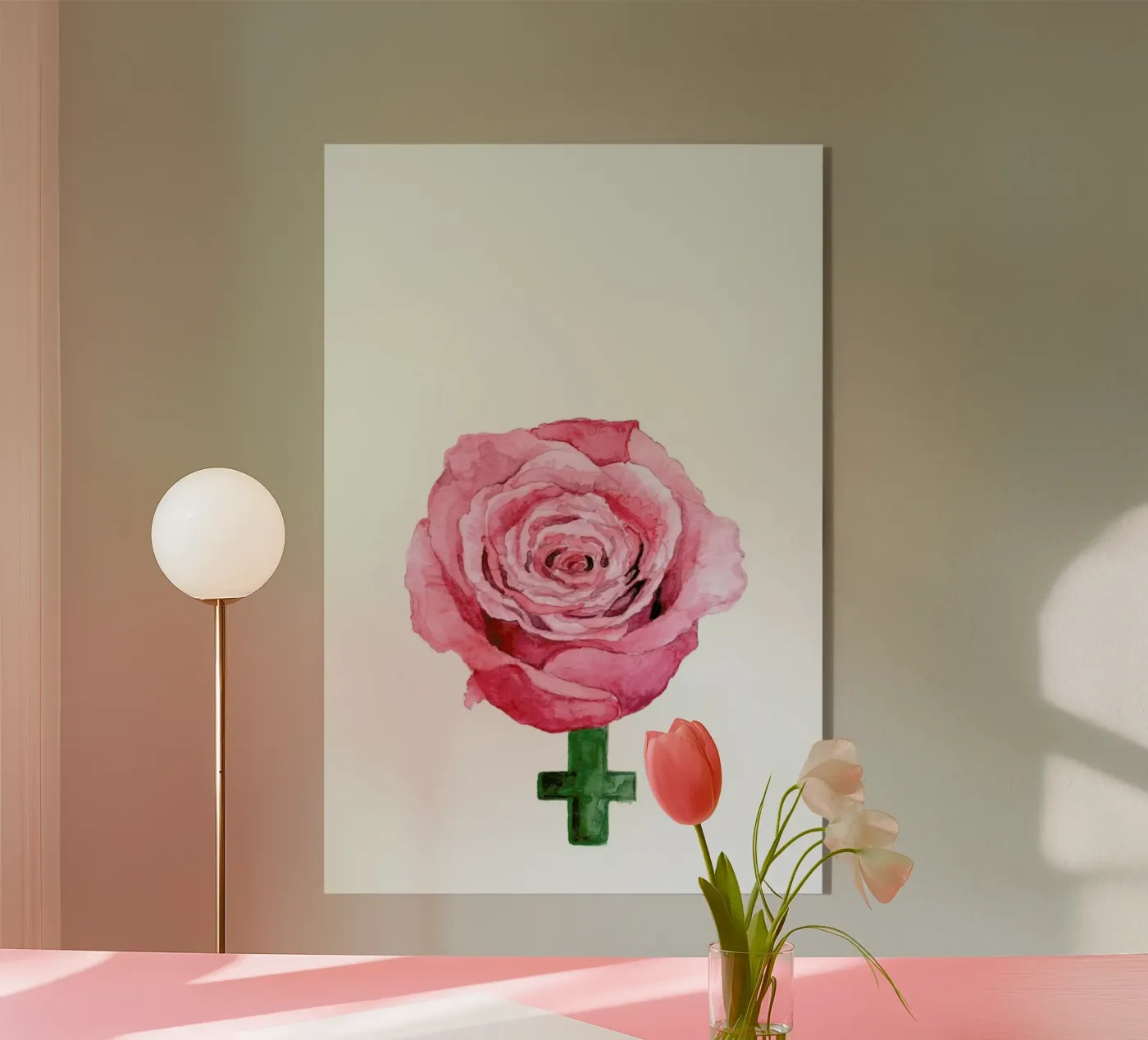 Fem-rose plexiglass da Ctoft
