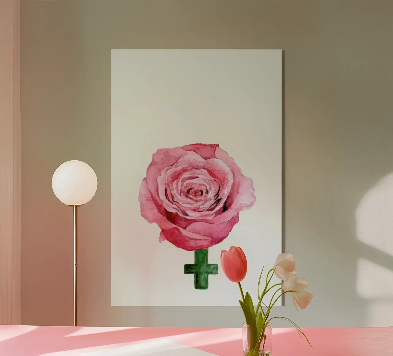 Fem-rose plexiglass da Ctoft