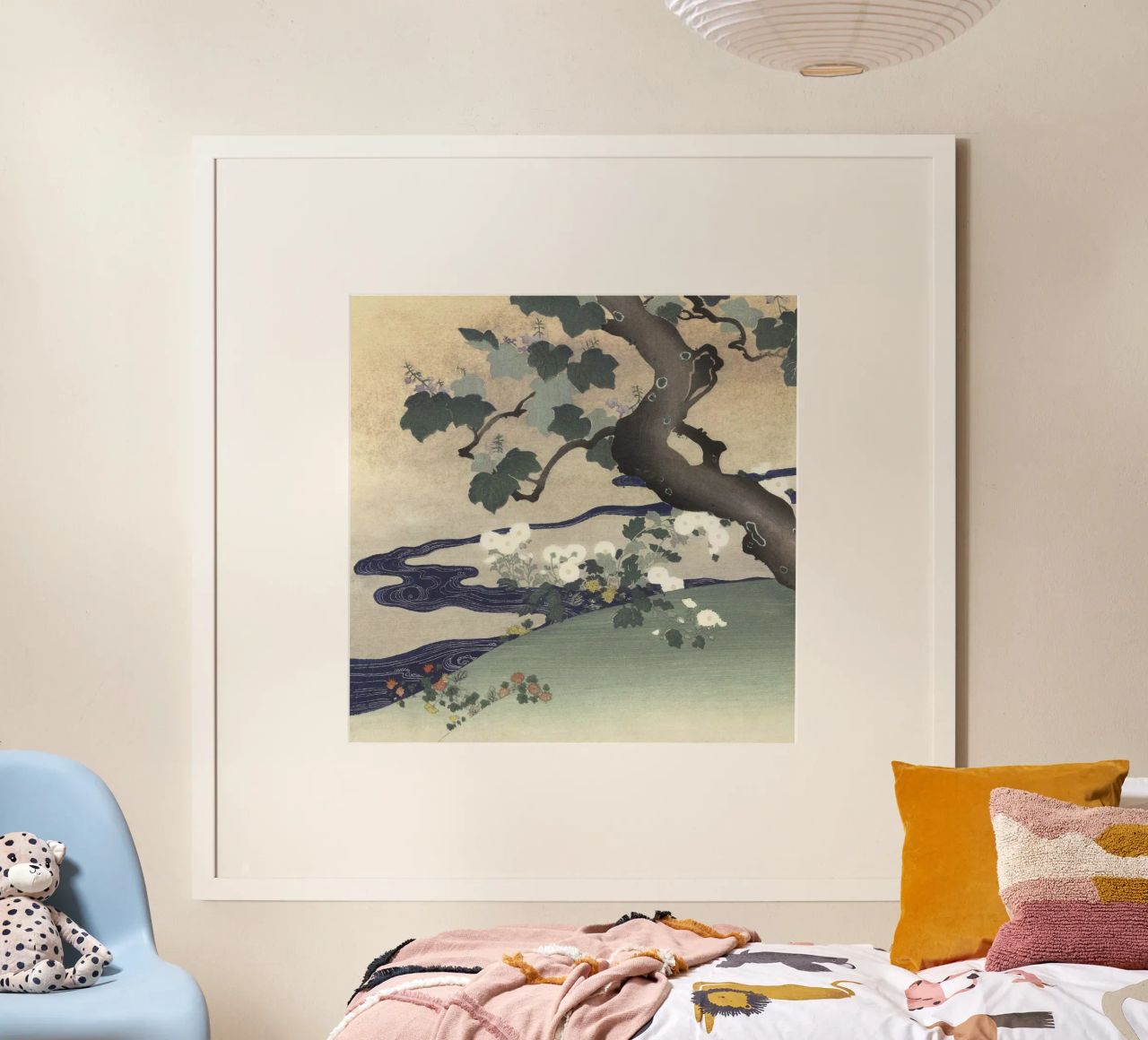 Kogyo Tsukioka - Sérénité de l'art japonais de la nature - Tren poster de NorwesClub