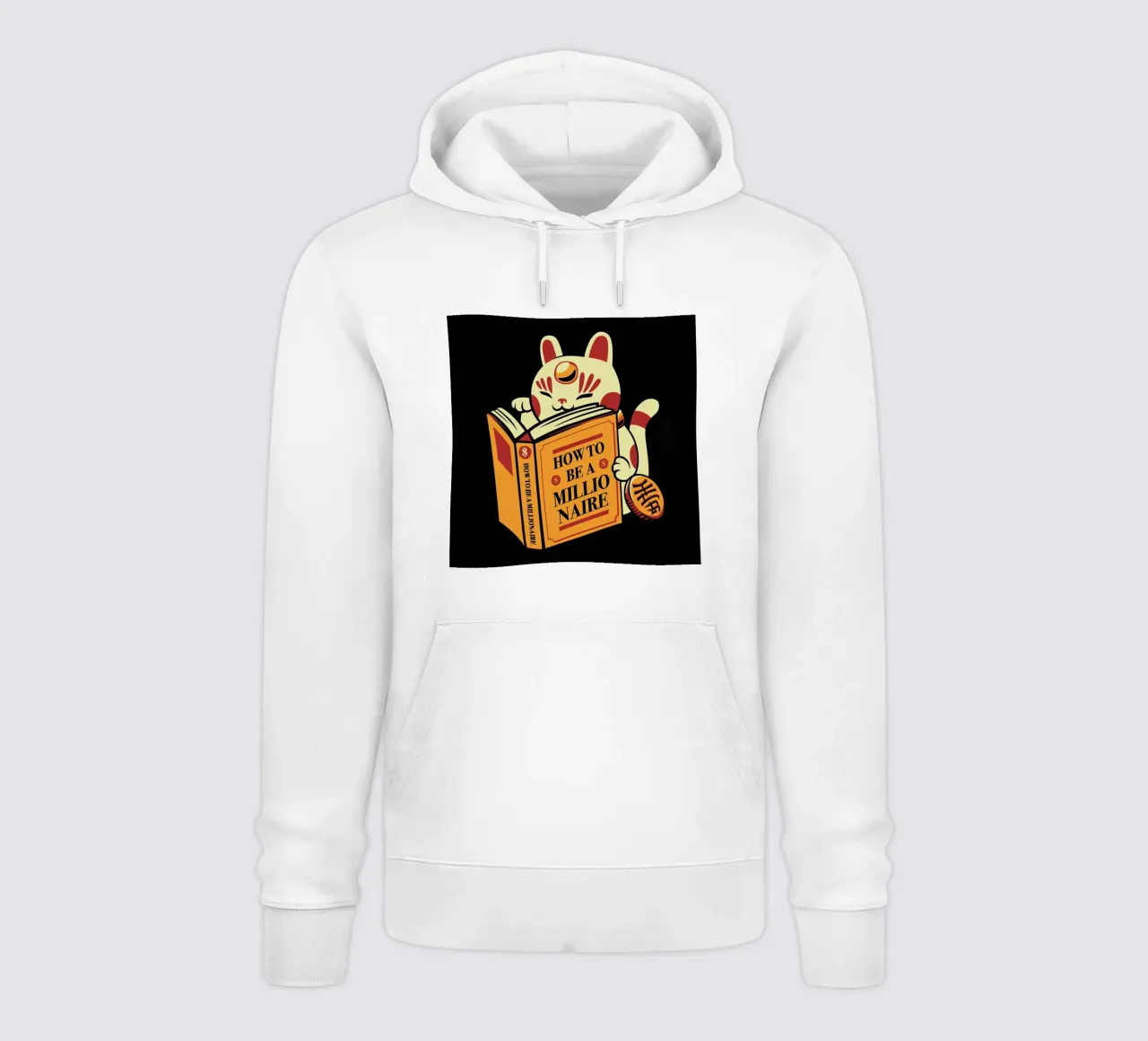 Maneki Neko How To Be A Millionaire felpa con cappuccio da Tobe Fonseca