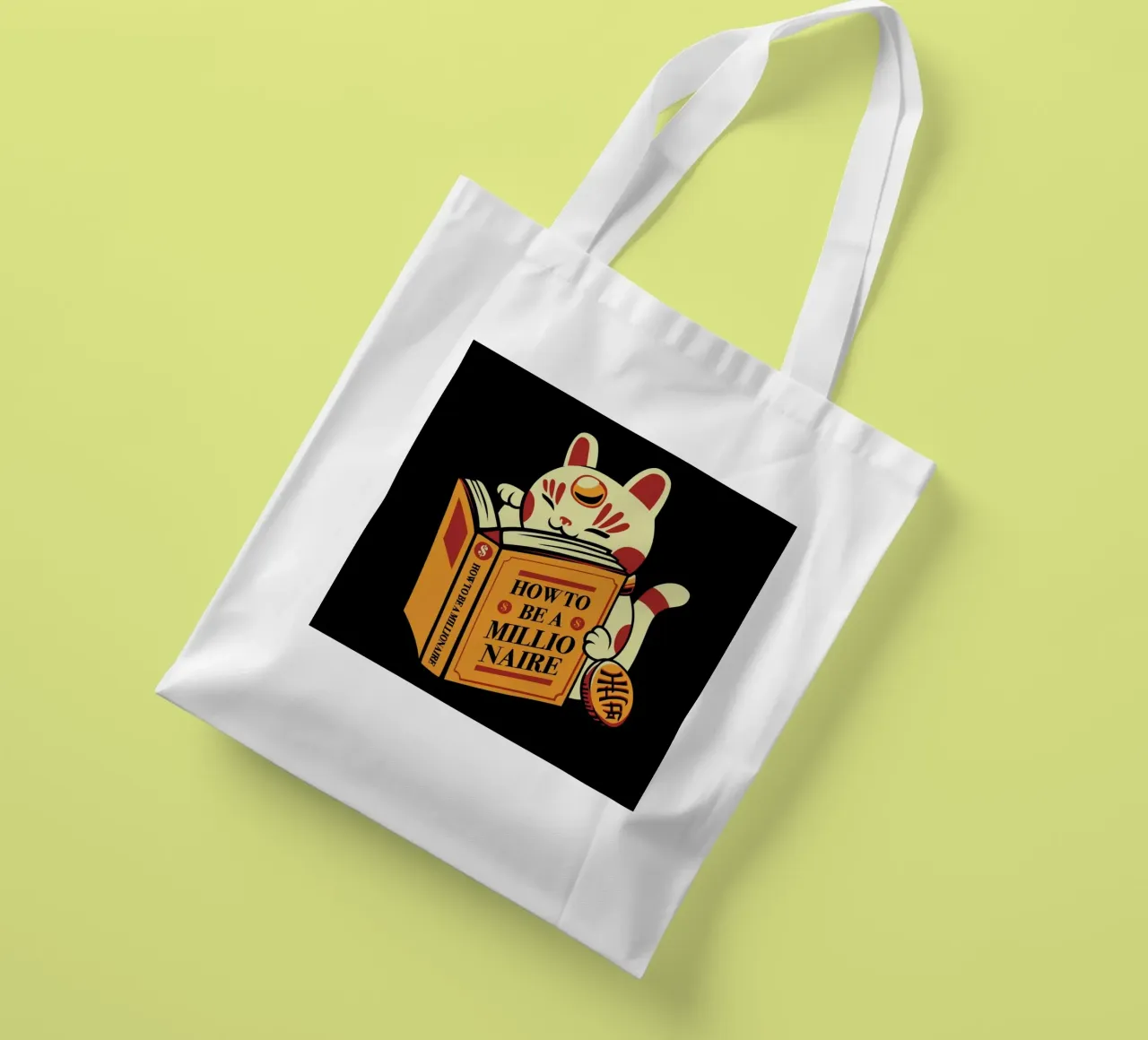 Maneki Neko How To Be A Millionaire borsa in juta da Tobe Fonseca