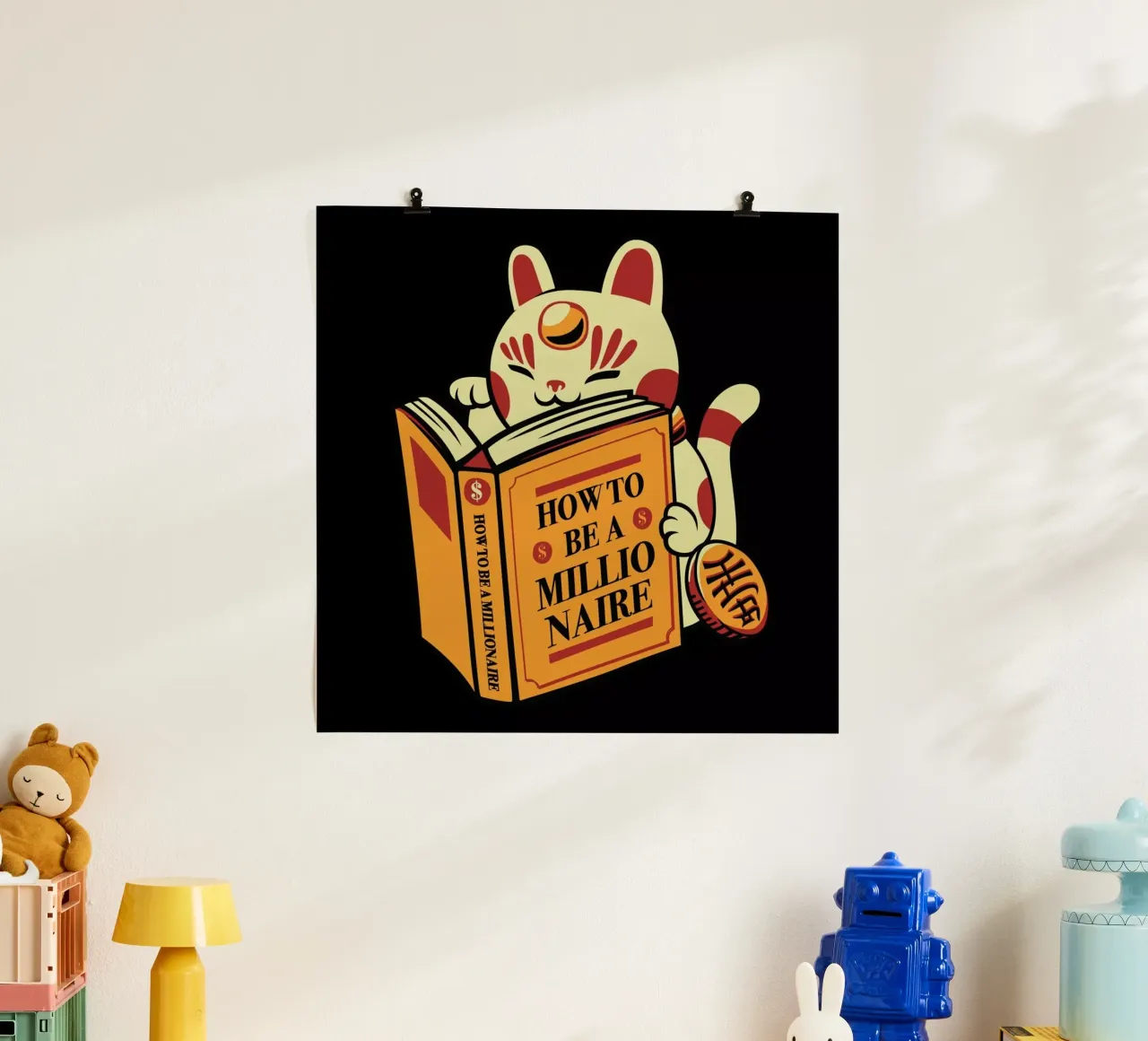 Maneki Neko How To Be A Millionaire carta hahnemühle da Tobe Fonseca