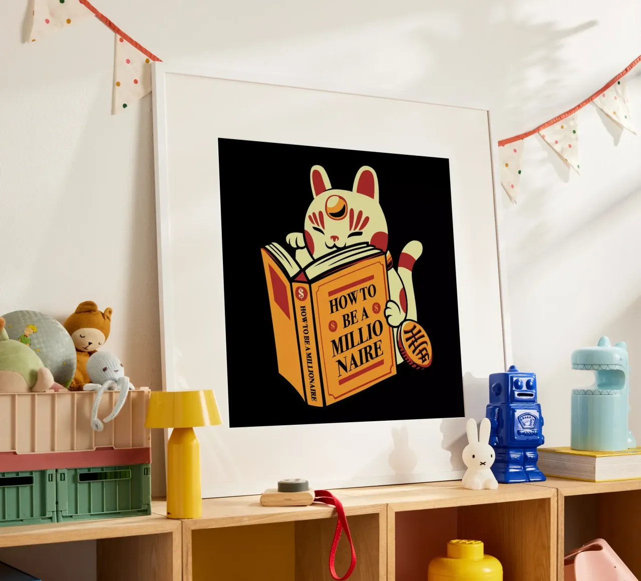 Maneki Neko How To Be A Millionaire carta hahnemühle da Tobe Fonseca