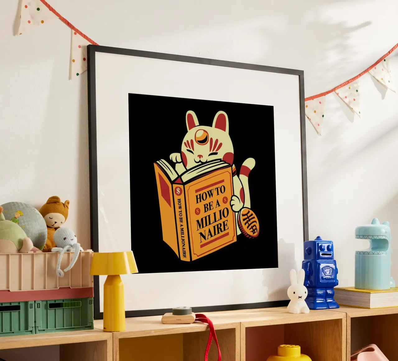 Maneki Neko How To Be A Millionaire carta hahnemühle da Tobe Fonseca